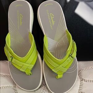 Clarks Women's Green Sandals